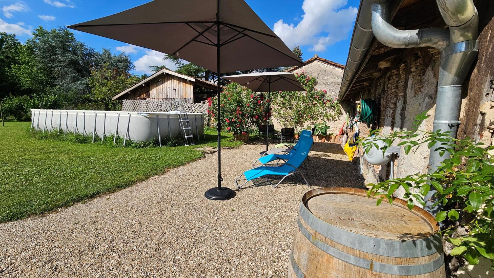 Chambres Et Gites Les Deux Chenes Pres De Bergerac Le Fleix Buitenkant foto